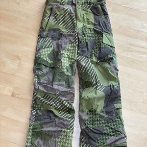 Burton Dryride Green Matrix Snowboard Ski Youth